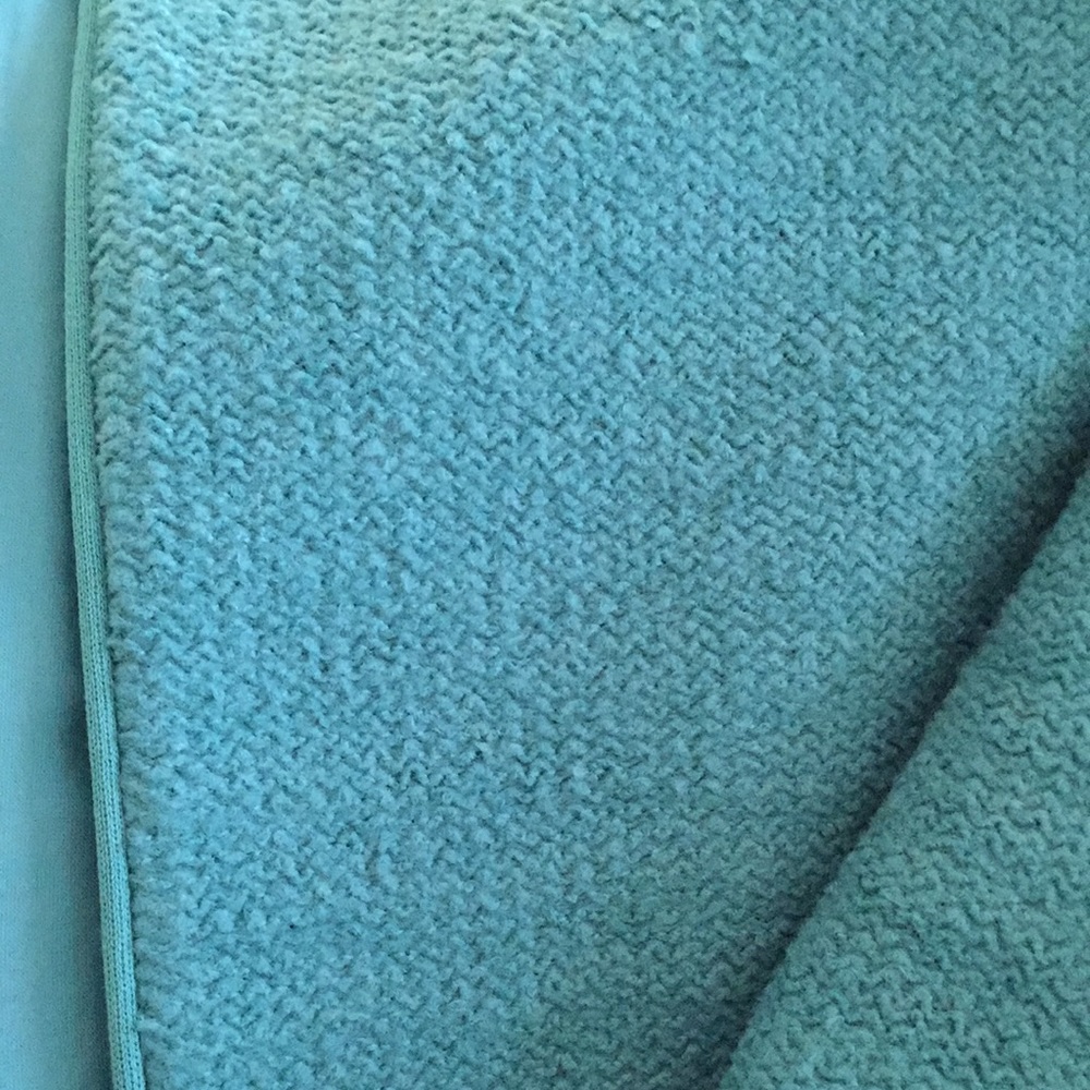 Vintage NWT Lord & Taylor Turquoise Teal Open Front Blazer Jacket - Picture 14 of 15